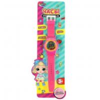 369149 Часы девочка, время дата блист.9,4*26,6*1,5см ИГРАЕМ ВМЕСТЕ в кор.4*180шт, КИТАЙ, код 82005020482, штрихкод 468010799518, артикул 369149