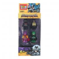 Конструктор фигурки бэтмен -4 шт. Город мастеров в кор.2*120шт 400096, Китай, код 83501050105, штрихкод 463039502568, артикул 18081-YF