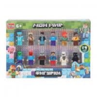 Конструктор фигурки мой мир -12 шт. Город мастеров в кор.2*72шт 403584, Китай, код 83501050114, штрихкод 466025446469, артикул 18100-ZH (144)