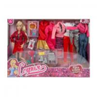 392517 Кукла София 29 см, руки и ноги сгиб, 6 комплектов одежды, акс, кор КАРАПУЗ в кор.18шт, КИТАЙ, код 83502040344, штрихкод 465025059964, артикул 66001-DRESS23-S-BB (18)