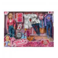 392518 Кукла София 29 см, руки и ноги сгиб, 4 комплекта одежды, акс, кор КАРАПУЗ в кор.18шт, КИТАЙ, код 83502040343, штрихкод 465025059962, артикул 66001-DRESS21-S-BB