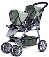 9662D Коляска для кукол (для двойни)металлическая,прогулочная,с тентом,с корзиной,в пакете Melobo, КИТАЙ, код 83502050027, штрихкод , артикул 9662D