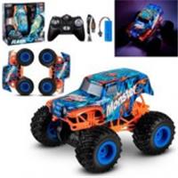 JB0404899 Р/у Монстр-трак,перев,1:16, 4WD,3D подсв,гирос,звук,гол.с ор,с аккум., в/к 24*20*26 см, Китай, код 83505050290, штрихкод 469900404899, артикул JB0404899