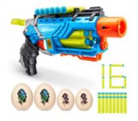Игровой набор ZURU X-Shot DINO ATTACK Дино Страйкер (бластер, 4 мишени, 16 снарядов), Китай, код 83506020287, штрихкод 019305204043, артикул 4860