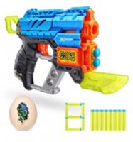 4870 Игровой набор ZURU X-Shot DINO ATTACK Экстинкт (бластер, 1 мишень, 8 снарядов), КИТАЙ, код 83506020248, штрихкод 019305204045, артикул 4870