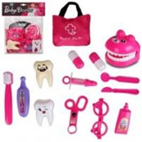 Набор доктора с сумкой (14 предметов) , 30*24*8 см, Китай, код 83509010067, штрихкод 469900211721, артикул JB0211721