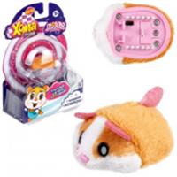 Т24306 Хома Дома. Хомячок плюш. беж. 5х3,2х3 см, в блист. 17х12х5,1 см, бат. 1*LR44 в компл., КИТАЙ, код 83512010172, штрихкод 466018232354, артикул Т24306