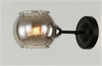 Бра LB 9353/1 Эшли Чёрный/хром Е14 40W, КИТАЙ, код 0520200371, штрихкод 400125263139, артикул ЦБ-СК010047