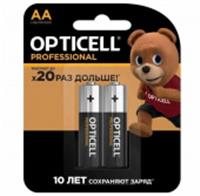 Батарейки OPTICELL Professional AA 2шт, КИТАЙ, код 0730800011, штрихкод 691133248501, артикул 5052011