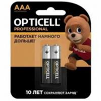 Батарейки OPTICELL Professional AAA 2шт, КИТАЙ, код 0730800012, штрихкод 691133248504, артикул 5052012