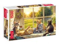 1500ПЗ2_33578 ПАЗЛЫ 1500 элементов А2ф 670х480мм -Пушистые любимцы-, Россия, код 82001091061, штрихкод 460678258340, артикул 090495