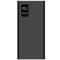 Внешний Аккумулятор Pero pb05 10000 mah, li-pol, output usb-c + 2 usb-a, черный 