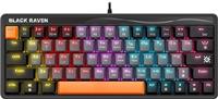 Клавиатура Проводная Игровая Defender defender black raven gk-417 