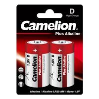 Батарейка Camelion camelion lr20 plus alkaline bl-2 