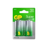 Батарейка Gp super alkaline 13а d 2 шт