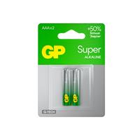 Батарейка Gp super alkaline 24а ааa 2 шт.