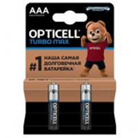 Батарейки OPTICELL Turbo Max AAA 2шт, КИТАЙ, код 0730800015, штрихкод 465054025044, артикул 6053002