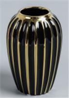 Ваза керамика настольная Кэли 18 см, чёрный 10948822, Россия, код 41817020929, штрихкод 690010948822, артикул 10948822 УЦЕНКА