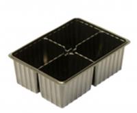 Мини кассета для рассады 4 ячеек (18х13,5х6,0) 5шт, Россия, код 0130809465, штрихкод 463117621725, артикул