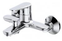 Смеситель для ванны с коротким изливом с душем Knotlor Kn-52, Китай, код 0222400019, штрихкод 793013983161