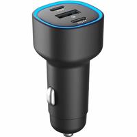 Зарядное Устройство Olmio азу 60w type-cx2+usb pd qc black 043557 