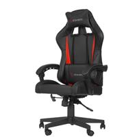 Кресло Zombie game tetra black/red 