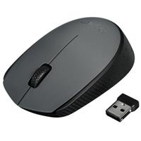 Мышь Беспроводная Logitech m170 grey 