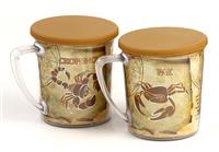 Кружка термостойкая М51К Астрология с крышкой (32)