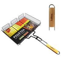 Решетка для гриля,барбекю 22х22х5см LaDina 40015 (24)