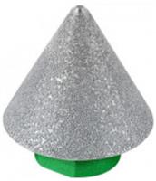 Фреза алмазная конусная для УШМ Fit Профи, хвостовик М14, 2-38 мм, Китай, код 0600300147, штрихкод 466007804239, артикул 36991
