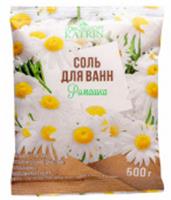 Соль для ванн в пакете Ромашка 500 г, Россия, код 30315190052, штрихкод 463007643303