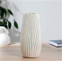 Ваза Кирст перламутр, d=7.5 см, 24×12 см, керамика, белая 9750419, Китай, код 41817015646, штрихкод 690009750419