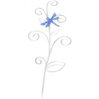 Держатель для комнатных растений Стрекоза на ветке dr 11-3 (100)