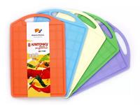 Доска разделочная 175х270 В клеточку цветная М202Ц (52)