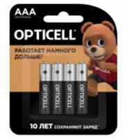 Батарейки OPTICELL Basic AAA 4шт NEW, КИТАЙ, код 0730800018, штрихкод 465054025002, артикул 6051002