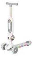 Самокат детский A-7 (6) (Белый A-7) с сиденьем, Китай, код 60004010215, штрихкод 696113662500, артикул A-7