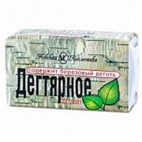 Мыло туалетное 140гр Дегтярное Невская косметика