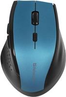 Мышь Беспроводная Defender defender accura mm-365 черный/синий 