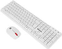 Клавиатура+Мышь Defender defender milan c-992 белый 