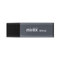 Usb Флеш Mirex mirex 64gb usb 3.0 stiff gray (13600-fm3sgr64 ) 