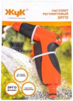 Пистолет поливочный 7-функциональный Жук Эрго с фиксатором, Россия, код 01305260042, штрихкод 463003533074