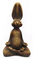 Садовая фигура «Заяц Биг Дзен» трюфельный Ф307трю, Россия, код 41803020501, штрихкод 462713470767, артикул