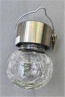 Фонарь садовый 9х6см LED подвесной, солнечная батарея, теплый белый арт.2024-6147 Код276847, Китай, код 05234040153, штрихкод 468046625483, артикул 276847