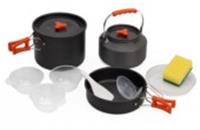 Набор посуды туристический 12пр арт.109, Китай, код 01401200279, штрихкод 468046622605, артикул 274129