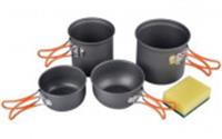 Набор посуды туристический 5пр арт.10922-0123 Код268210, Китай, код 01401200280, штрихкод 468046616134, артикул 268210