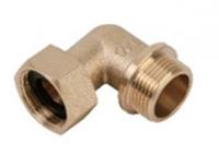 Угольник с накидной гайкой и плоской прокладкой 1/2, Китай, код 02902010583, штрихкод , артикул LFM022A