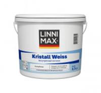 Краска для внутренних работ LINNIMAX Kristall Weiss 2,7 л, Россия, код 04102120083, штрихкод 460154121275, артикул 700014663