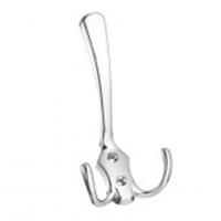 Крючок мебельный трехрожковый, хром KR-0050, Китай, код 0640101130, штрихкод 469060225516, артикул KR-0050