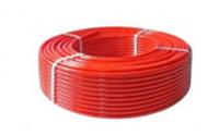 Труба из сшитого полиэтилена PEX-b, 16*2.0（100м） красный, Китай, код 0800200128, штрихкод , артикул TPER 1620-100 Red