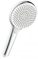 Лейка душевая круглая 3-функциональная Ø12,4х26см, пластик/хром 582, Россия, код 0220700316, штрихкод 690592206740, артикул LM8126C